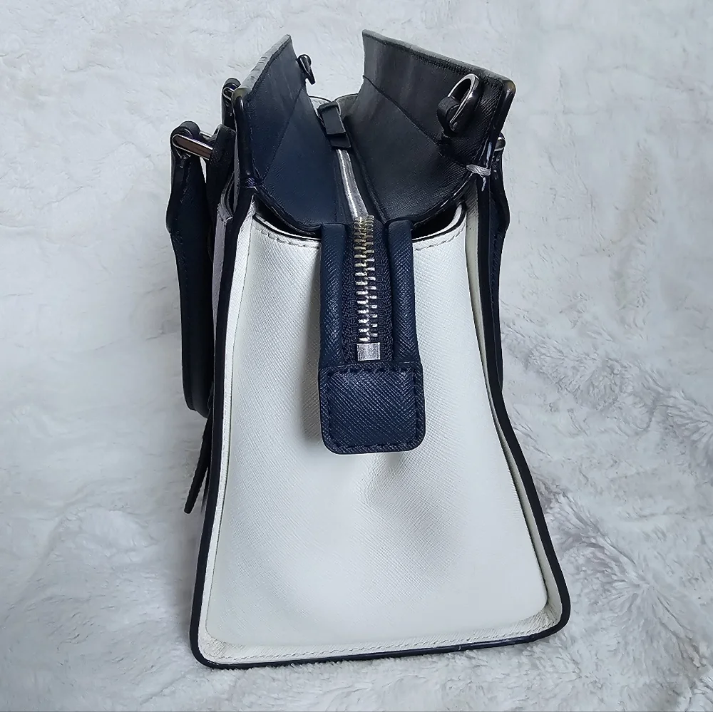 Kate Spade Cameron Medium Lavender Satchel AND Large Continental Wallet Set ♠ - Picture 2 of 16